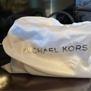 Unique Michael Kors Black and White Handbag